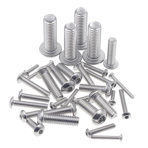 Metric M2.5-M8 304 Stainless Steel Button Head Socket Cap Screw Kit