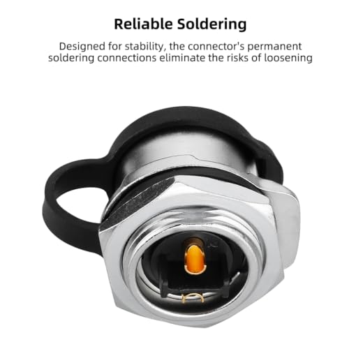 CNLINKO LP20 2 Pin Waterproof Connectors,IP68 Circular Connectors Fast Locking Plug,2-12 Pin Power Connector M20 Male Female Plug,LED Outdoor Lighting Connectors(2 Pin) - size: 2 PIN, style: Black/Single-Hole Socket