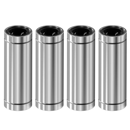 4 Pcs LM6LUU Linear Ball Bearings, 6x12x35mm Linear Bearing - size: LM6LUU