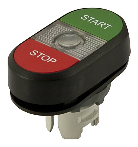 ABB ABB MPD4-11C Double Pushbutton, Start/Stop, 22mm