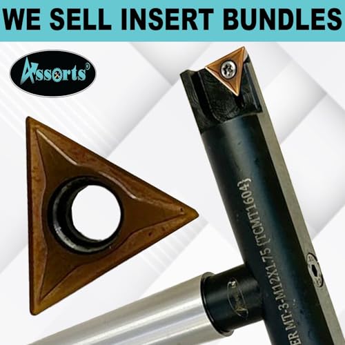 6″ Balanced Fly Cutter Indexable Face Milling Cutter with MT3 Shank (M12 × 1.75 Drawbar), Single TCMT1604 Insert, Torx Screw & Star Key Included - size: 6″ Fly Cutter MT3 Shank (M12 × 1.75 ) (TCMT1604 )