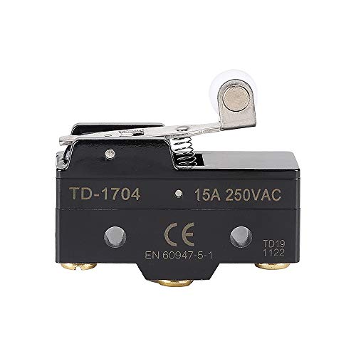 10L0L Golf Cart Accelerator Micro Switch,3 Terminal Micro Limit Switch with Roller for EZGO Gas 1983-1994 TXT Marathon Medalist Models, Relpace OEM:10606G1, 10606G2, 17928G1, 31535G1 - size: For EZGO 1983-1994