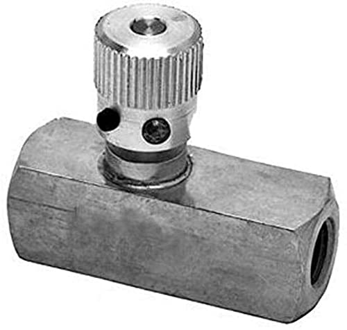Buyers Products F800S Flow Control Valve (Valve, Flow Control 1/2In Steel) , Black - size: 1/2 Inch