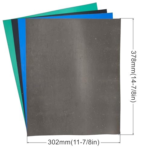 Gasket Making Material Paper Sheet High Temp Pressure Chemical Grade - style: 4 pcs, Mixed