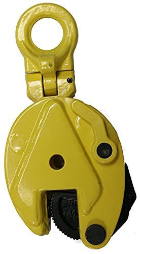 Industrial Vertical Plate Lifting Clamp Steel Choose Size (0.8T 1,732 lb WLL) - size: 0.8T 1,732 lb