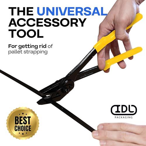 IDL Packaging H-201 Strapping Cutter for Steel,PET,PP Banding up to 1-1/4" - size: up to 1 1/4" Regular Duty