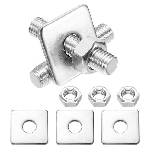 MECCANIXITY 2Set M10x35mm Fully Threaded Rod Threaded Rods Bar Studs - size: M10x35mm