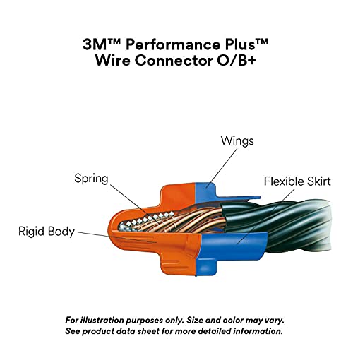 3M Direct Bury Splice Kit DBO/B-6 (Bulk), 18-10 AWG, O/B+, Box of 100 - style: DBO/B-6: Splice Bulk