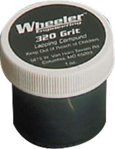 Wheeler 320 Grit Bore Lapping Compound, 1 oz Jar Abrasive Paste for Bore Lapping, Firearms, and Gunsmithing - style: 320 Grit