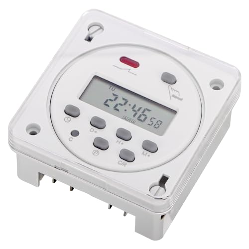 Waterproof Timer Switch, AC 220V 16A Programmable Time Timer Switch - size: AC 220V