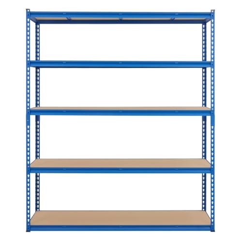 Heavy Duty Metal Adjustable Shelving Unit Storage Shelving - size: 60" W x 24" D x 72" H