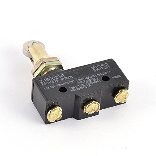 uxcell 3 Screw Terminals Panel Mount Roller Plunger Basic Limit Switch