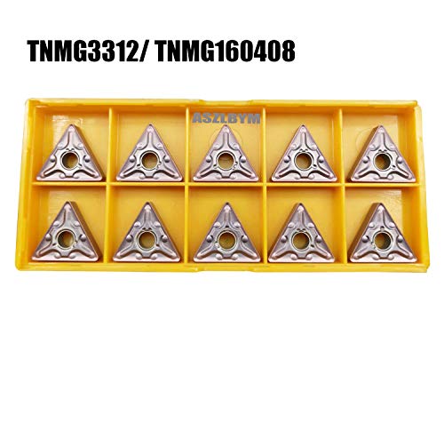 30PCS CNMG 432 + WNMG 432 + TNMG 332 Indexable Solid Carbide Turning Insert Cutting Blade, CNC Lathe Indexable Turning Insert Blade for Roughing of Stainless Steel and Cast Iron - size: CNMG432+WNMG432+TNMG332