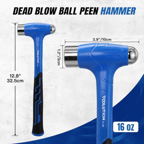 16 oz Ball Peen Hammer Mechanics Ball Pein Hammer,1LB - size: 16 oz