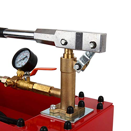 IRONWALLS Hydrostatic Pressure Tester, Pressure Test Pump 5Mpa, 2 Gallon - size: 2 Gallon Tank