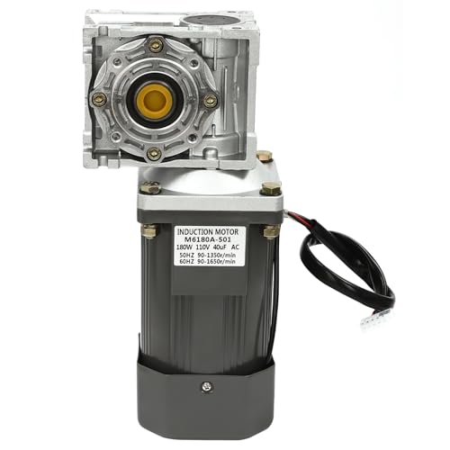 AC110V RV40 180W 50K 0-27RPM Worm Gear Reducer Motor with Speed Controller - style: AC110V, 180W, 50K
