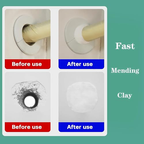 10Pack Waterproof Duct Seal Clay for Wall Hole Repair Quick Mending Putty - - size: new 10 pieces of clay