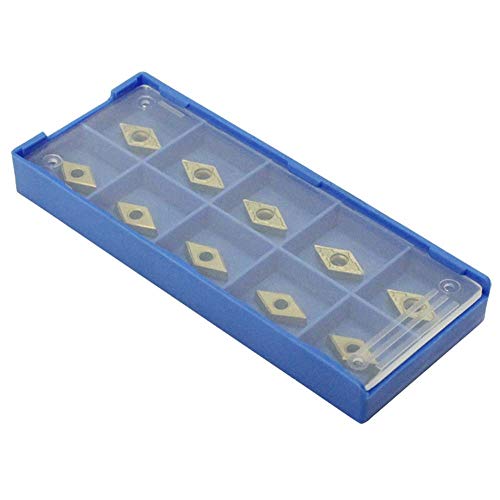 10 PC DCMT 21.51 Tin Coated Indexable Carbide Turning Inserts