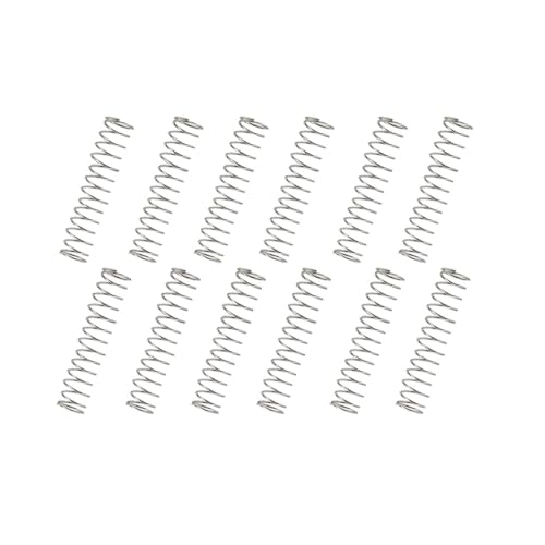 150pcs Compression Spring, 304 Stainless Steel Small Spring (0.3 * 4 * 25mm), 4mm OD, 25mm Length, 0.3mm Wire Diameter - size: 0.3*4*25mm