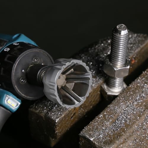 1/2" to 1-3/8" Deburring External Chamfer Tool with Carbide Blades - size: 1/2" to 1-3/8"