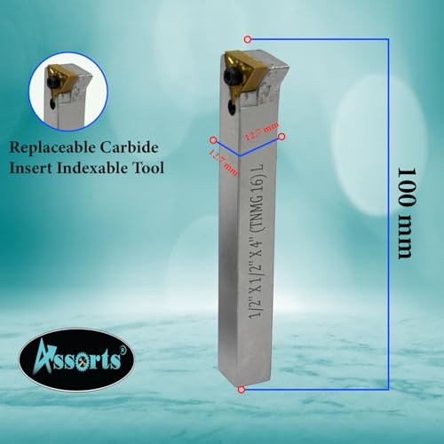 3-Inch Fly Cutter with 75 mm Head Diameter for Milling and Lathe Machines, Indexable Flycutter with Replaceable Carbide Insert for Precision Metalworking Applications and Smooth Cutting Output - size: Straight Shank 3/4" Inch
