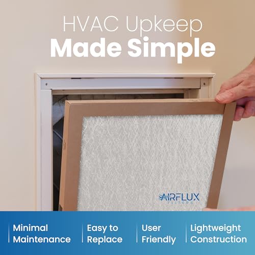 Fiberglass Air Filter -10x30x1Air Filter 12 Pack - Non Pleated 10"x30"x1", AC Filters for Home, Fiberglass, HVAC filters, Heater, Furnace Catcher for Dust - 1 YEAR SUPPLY - style: 10"x30"x1"