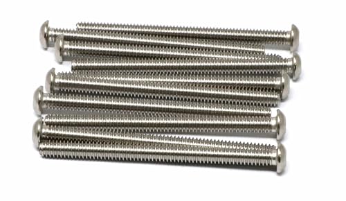 iexcell 10 Pcs 1/4-20 x 3-1/4" Hex Socket Button Head Cap Screws Bolts, with Hex Key Spanner - size: 1/4-20 x 3-1/4"