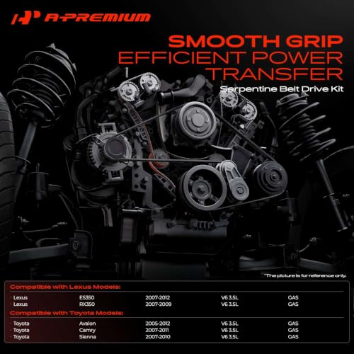 A-Premium Engine Serpentine Belt Drive Kit