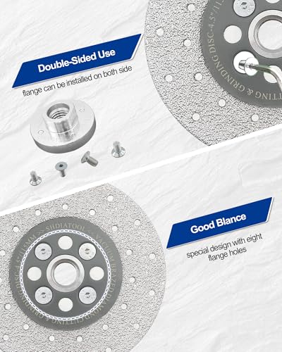 SHDIATOOL 7-Inch Diamond Cutting & Grinding Disc for Granite, 5/8-11 Flange - size: 7 inch