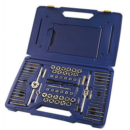 IRWIN Tap And Die Set, 76 Pc, High Carbon Steel