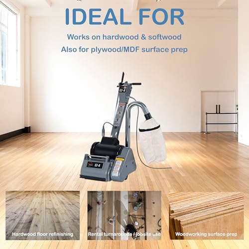 8" x 19" Sanding Belts 120 Grit, 10 Pack – Aluminum Oxide Drum Sander Sandpaper for EZ-8, Pre-Finish Prep for Hardwood Floor Refinishing & Woodworking - size: 120Grit