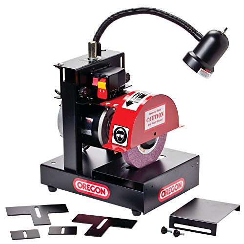 Oregon Professional Lawn Mower Blade Sharpener & Blade Grinder, Heavy Duty, 1/2 HP Motor, Adjustable (88-023) - size: 1/2 HP