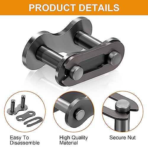 PAGOW 10PCS #41 Roller Chain Connecting Links, Master Connector Link - size: #41 10pcs