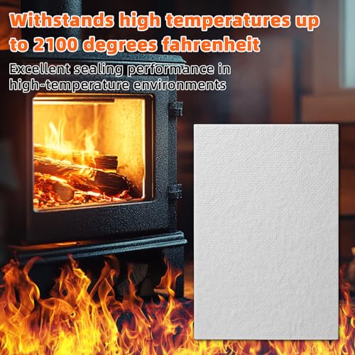 High Temperature Gasket Paper Thick Ceramic Fiber Alternative, 2100F Rated