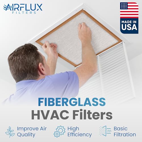 Fiberglass Air Filter -14x20x2Air Filter 12 Pack - Non Pleated 14"x20"x2", AC Filters for Home, Fiberglass, HVAC filters, Heater, Furnace Catcher for Dust - 1 YEAR SUPPLY - style: 14"x20"x2"