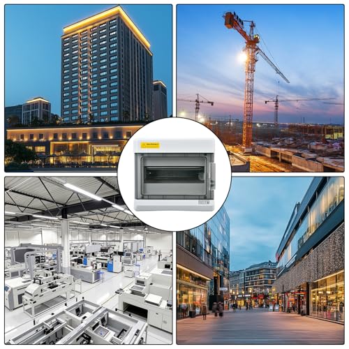 9 Way Waterproof Breaker Box for Indoor/Outdoor Settings