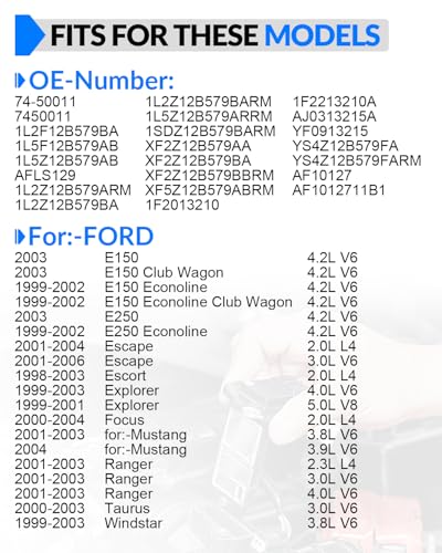Mass Air Flow Sensor for:-Ford Explorer E150 Econoline E250 - size: 74-50011