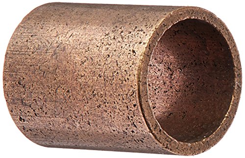 DPEP050608 Dri Plane (C) Plain Bearings, Powdered Metal, 5/16" Bore x 3/8" OD x 1/2" Length (Pack of 3)