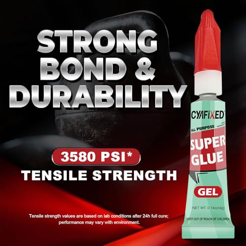 Super Glue Gel Pro, 4 x 4g Single-Use Superglue Tubes for Wood Crafts - size: 4 x 4g (Pro), style: Gel
