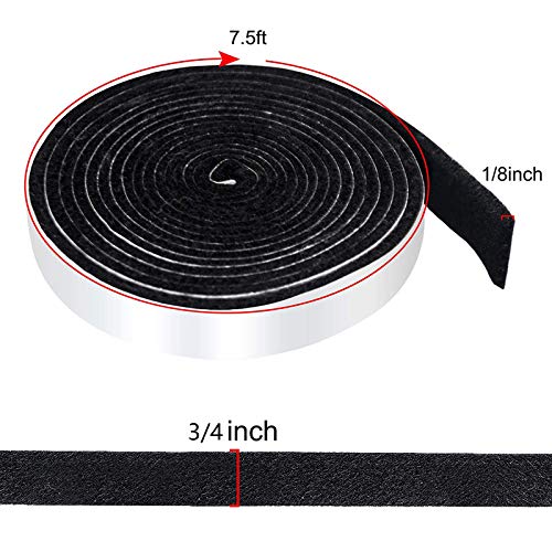 Nonley Smoker Gasket Seals 15 FT XXL – 3/4 x 1/8 High Temp Grill Gasket for Smokers – BBQ Gasket Smoker Seal Self Stick, High Heat Grill Gasket Seal Tape for Smokers BBQ Lid - color: XXL - 3/4 x 1/8 inch-15 FT
