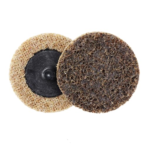 BHA 2 Inch Surface Conditioning Discs, Quick Change, Tan Coarse - 25 Pack - color: Tan