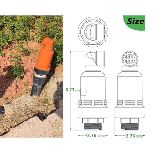 Air Relief Valve - Air Vacuum Valve for Irrigation System - NPT - size: 1-1/2 inch