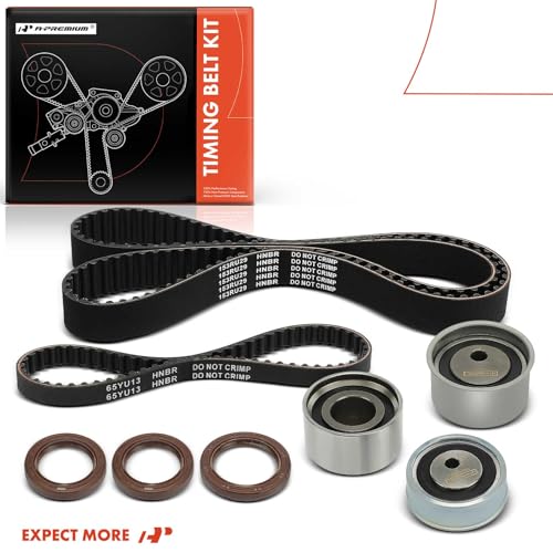A-Premium Engine Timing Belt Kit Compatible with Mitsubishi & Eagle