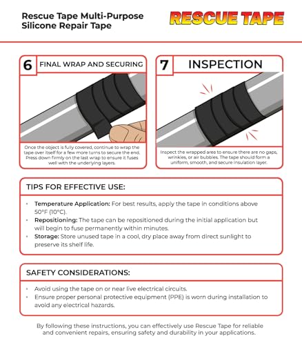 Bond It Rescue Tape, Self-Fusing Silicone Repair Tape, 1 in x 12 ft, Clear - color: Clear, size: 1" x 12' x 20mil