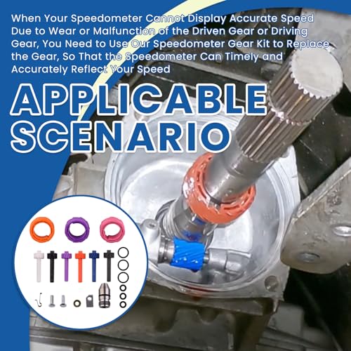 Speedometer Gear Kit(21-Piece Set),Plastic Containing Fiberglass