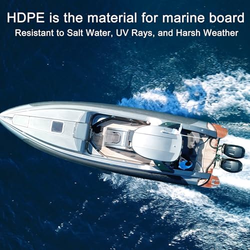 MECCANIXITY 2Pcs UHMW Sheet Ultra High Molecular Weight Polyethylene Sheet, 1/2" Thick Hard HDPE Plastic Sheet Board for Marine Board,DIY Craft, Marine Plywood 12" x 12" Black - color: Black, size: 1/2" x 12" x 12"