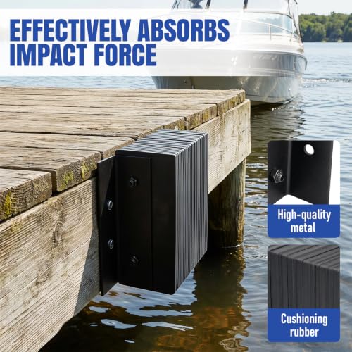Heavy Duty Laminated Rubber Bumper14" x 10" x 4.5"