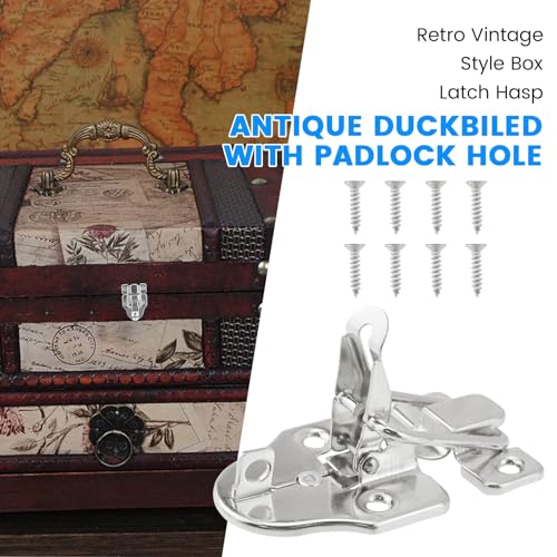 SDTC Tech 2-Pack Retro Silver Style Box Toggle Latch - color: Silver