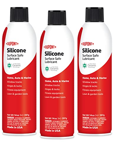 Dupont Silicone Lubricant Value Pack - size: 14 oz (3 Pack)