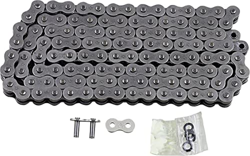 JT Chain JTC525X1R3112RL (525 Series) Black Steel 112 Link Heavy Duty X-Ring Chain with Connecting Link - color: Black Steel, size: 112-Links